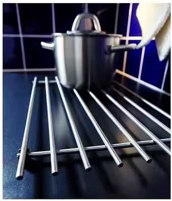 IKEA LÄMPLIG Trivet, stainless steel, 50x28 cm