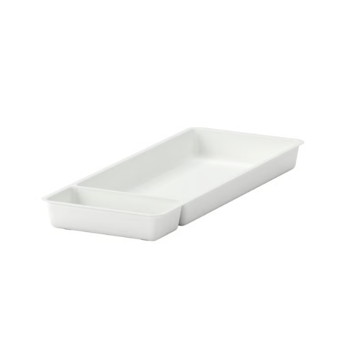KEA Utensil tray, white20x50 cm