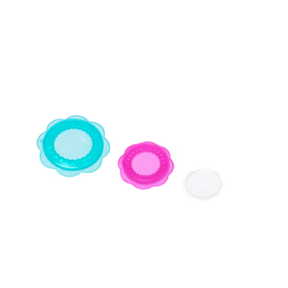 Food Cover, Set of 3, silicone multicolour ikea