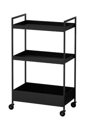 IKEA NISSAFORS Trolley, black, 50.5x30x83 cm
