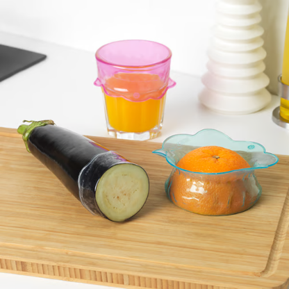 Food Cover, Set of 3, silicone multicolour ikea