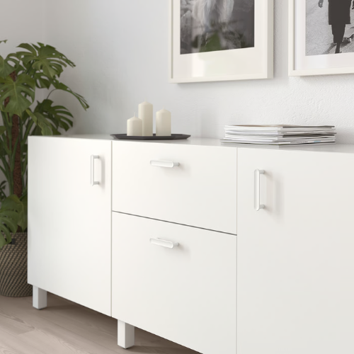 Handle, white ikea