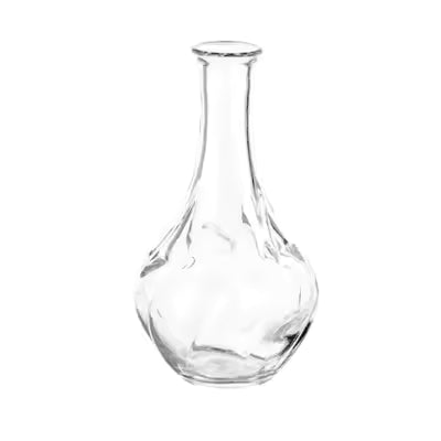 IKEA VILJESTARK Glass Vase 17cm Home and Office Flower Decor