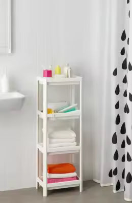IKEA VESKEN Shelf unit, white