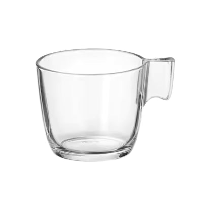 STELNA Mug, clear glass, 23 cl