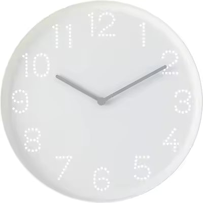 IKEA Wall clock TROMMA white25 cm