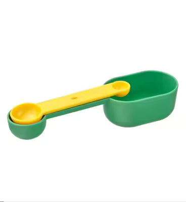 IKEA UPPFYLLD Measuring cup, set of 2, bright green/bright yellow