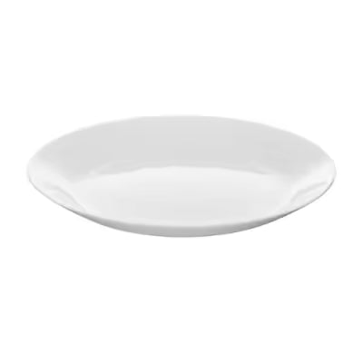 OFTAST Side plate, white, 19 cm