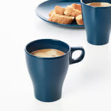 FARGRIK, Mug, dark turquoise, 25cl