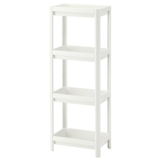 IKEA VESKEN Shelf unit, white