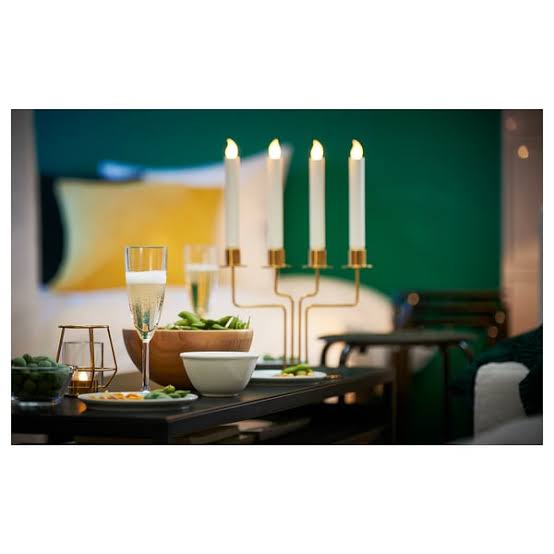 IKEA PÄRLBAND Candelabra, 22 cm