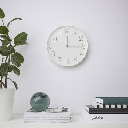 IKEA Wall clock TROMMA white25 cm