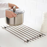 IKEA LÄMPLIG Trivet, stainless steel, 50x28 cm
