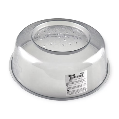 PRICKIG Microwave lid, gray, 10