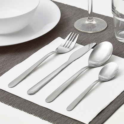 IKEA MOPSIG 16-piece cutlery set stainless steel