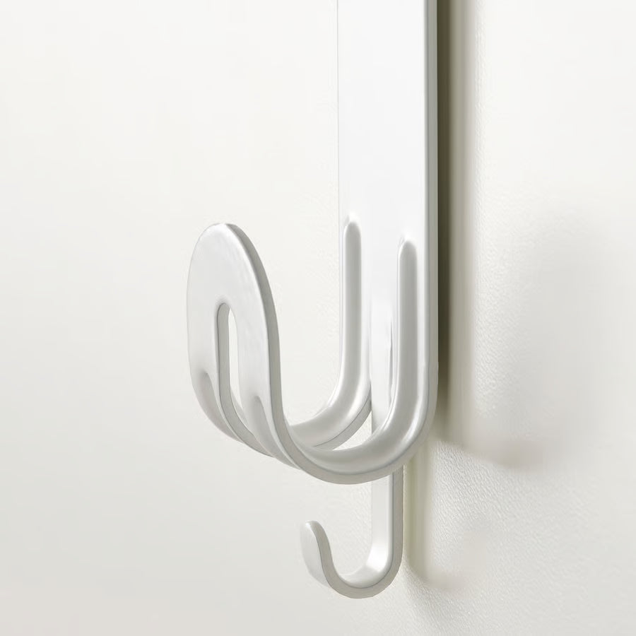 IKEA SEKINER hook for Door white Over Door Hook - Towel Hanger Organizer