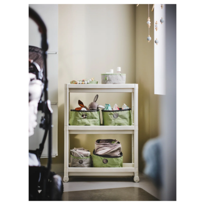 VESKEN Trolley | Slim & Space-Saving Storage Trolley for Home